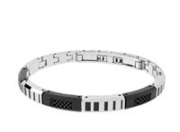Bracelet Rosso Amante Homme in Acier UBR678GR